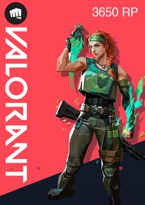 Valorant 35 EUR - 3650 Riot Points (Europe & UK)
