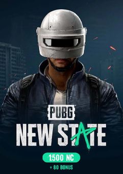 PUBG New State 1500 NC + 80 Bonus