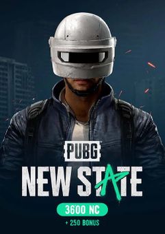 PUBG New State 3600 NC + 250 Bonus