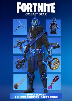 The Fortnite Cobalt Star Bundle PS5 (Europe & UK)