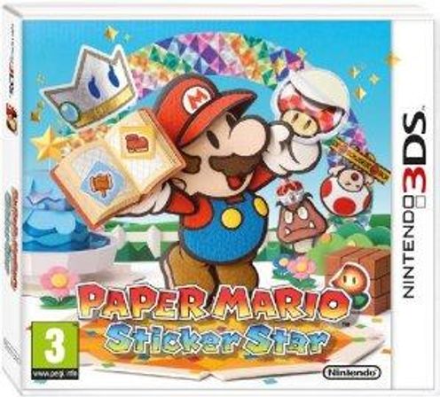 Paper Mario Sticker Star 3DS Paper Mario Sticker Star 3DS