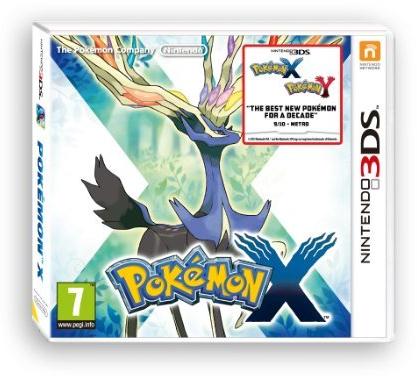 Pokémon X 3DS - Game Code (EU & UK) Pokémon X 3DS - Game Code (EU & UK)