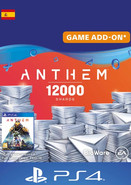 Anthem 12000 Shards PS4 (Spain) Anthem 12000 Shards PS4 (Spain)