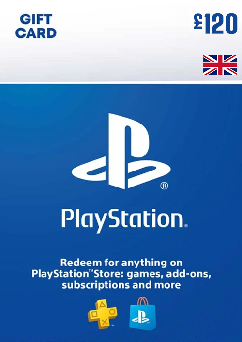 PLAYSTATION STORE GIFT CARD - 120 GBP (UK) PLAYSTATION STORE GIFT CARD - 120 GBP (UK)