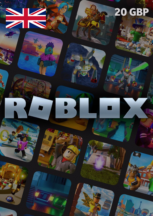 Roblox Gift Card - 20 GBP Roblox Gift Card - 20 GBP