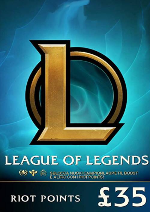 League of Legends 5480 Riot Points (EU & UK - West) League of Legends 5480 Riot Points (EU & UK - West)