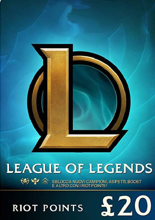 League of Legends 3080 Riot Points (EU & UK - West) League of Legends 3080 Riot Points (EU & UK - West)