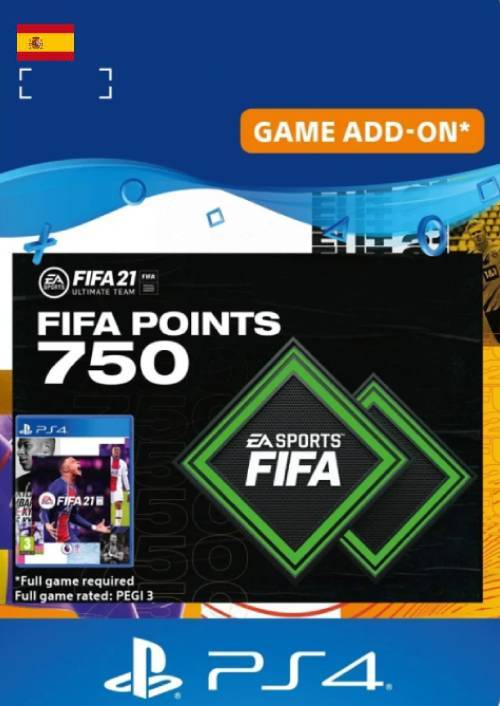 FIFA 21 Ultimate Team 750 Points Pack PS4/PS5 (Spain) FIFA 21 Ultimate Team 750 Points Pack PS4/PS5 (Spain)