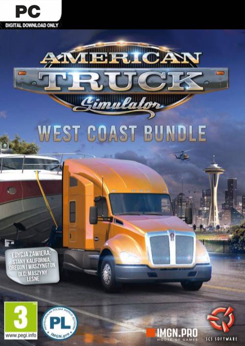 American Truck Simulator - West Coast Bundle PC American Truck Simulator - West Coast Bundle PC