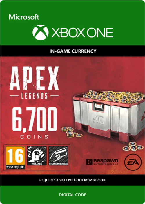 Apex Legends 6700 Coins Xbox
