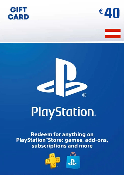 PLAYSTATION STORE GIFT CARD - 40 EUR (Austria) PLAYSTATION STORE GIFT CARD - 40 EUR (Austria)