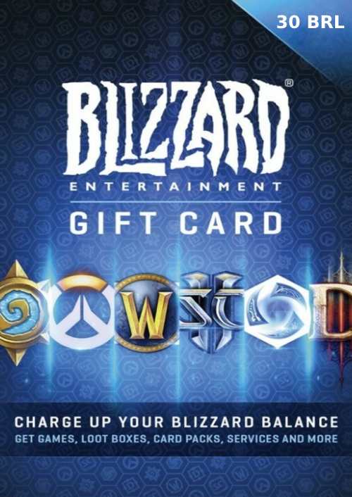 Battlenet 30 BRL Gift Card Battlenet 30 BRL Gift Card