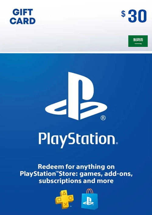 Carte PlayStation Network (PSN) - 30 USD (KSA) Carte PlayStation Network (PSN) - 30 USD (KSA)