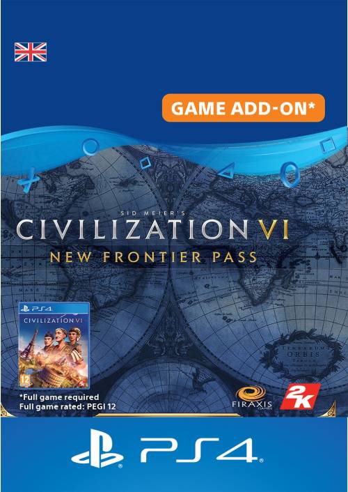 Sid Meier's Civilization VI - New Frontier Pass PS4 UK Sid Meier's Civilization VI - New Frontier Pass PS4 UK