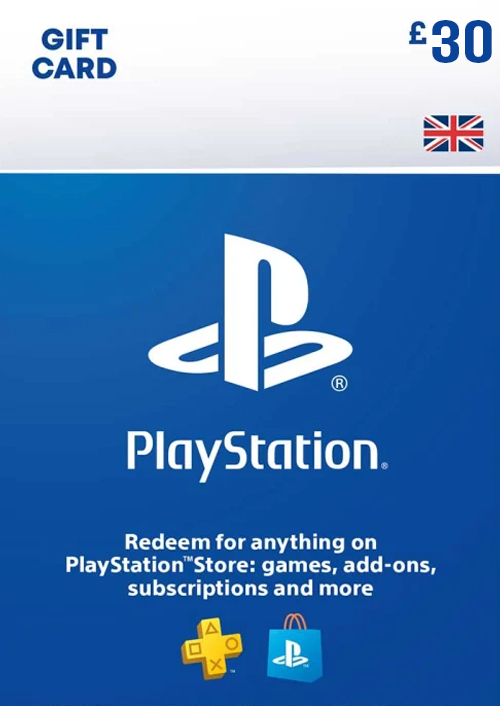 PLAYSTATION STORE GIFT CARD - 30 GBP (UK)