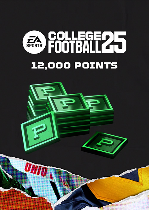 EA Sports College Football 25 12000 Points Pack Xbox (WW) EA Sports College Football 25 12000 Points Pack Xbox (WW)