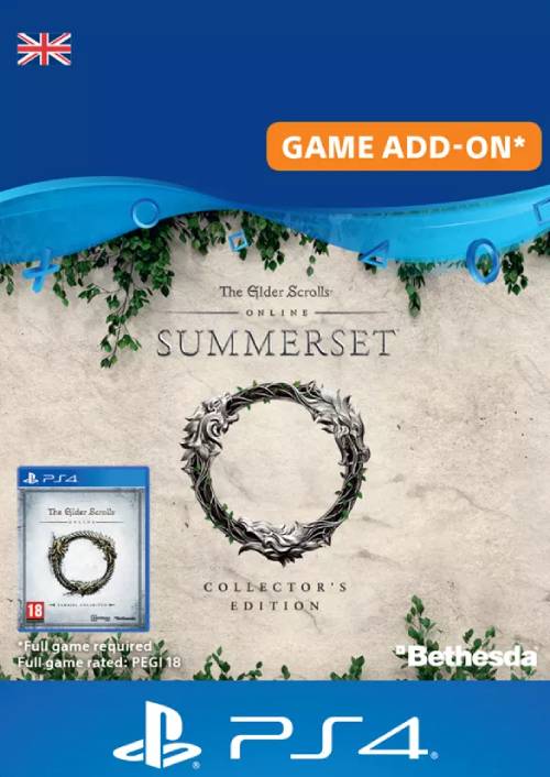 The Elder Scrolls Online: Summerset Collector's Upgrade PS4 (UK) The Elder Scrolls Online: Summerset Collector's Upgrade PS4 (UK)