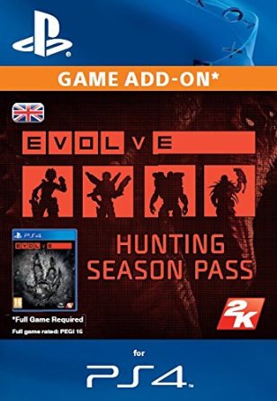 Evolve Hunting Season Pass PS4 Evolve Hunting Season Pass PS4