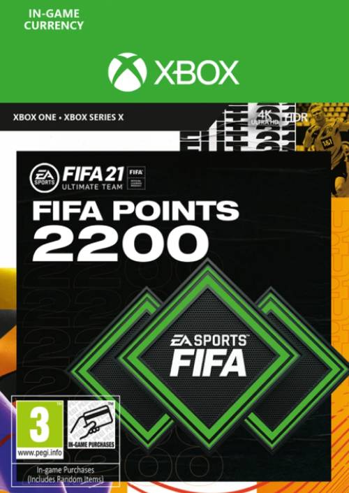 FIFA 21 Ultimate Team 2200 Points Pack Xbox One / Xbox Series X FIFA 21 Ultimate Team 2200 Points Pack Xbox One / Xbox Series X