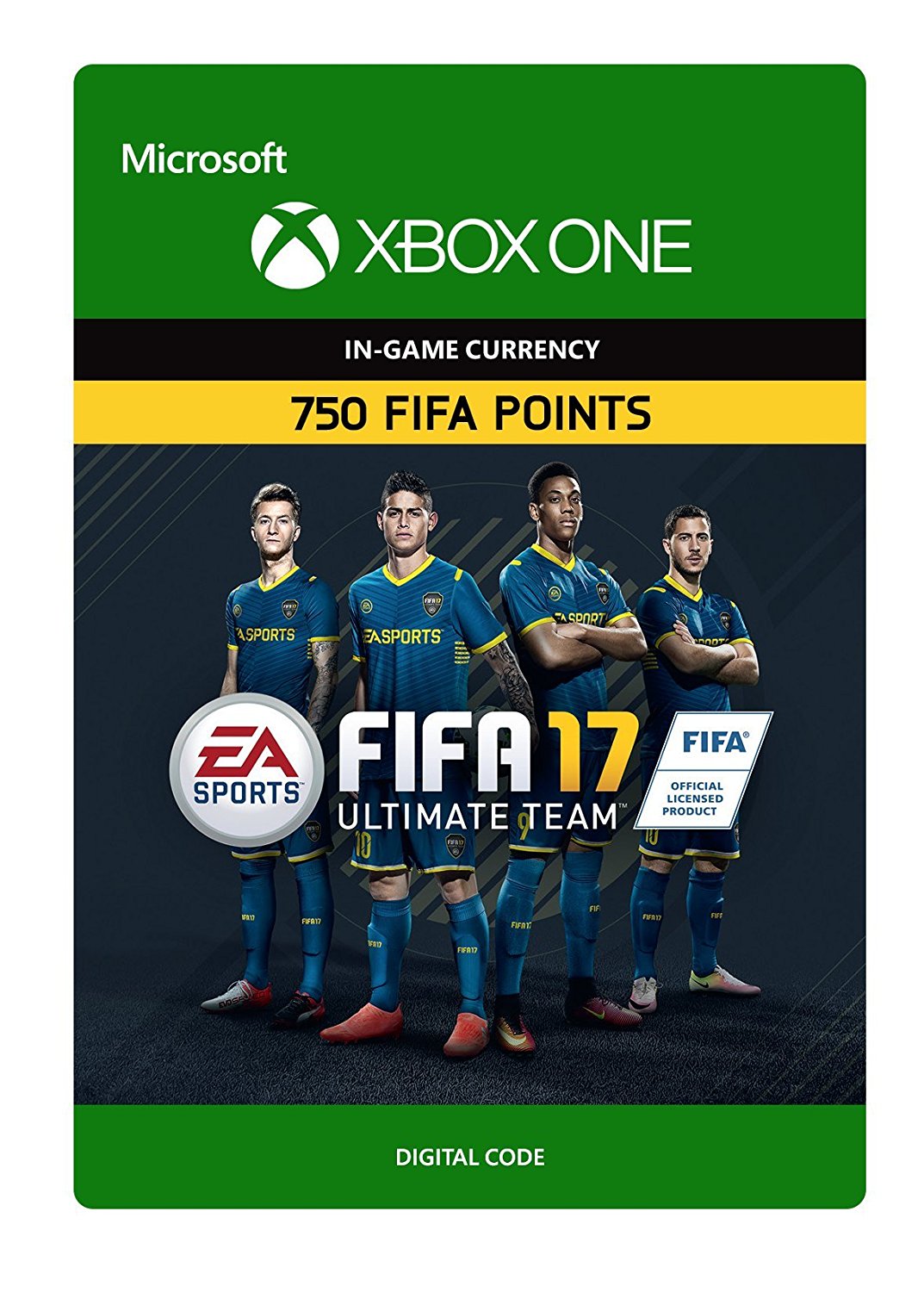 Fifa 17 - 750 FUT Punkte (Xbox One) Fifa 17 - 750 FUT Punkte (Xbox One)