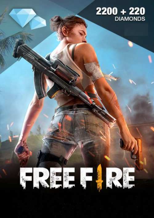 Free Fire 2200 + 220 Diamonds Free Fire 2200 + 220 Diamonds