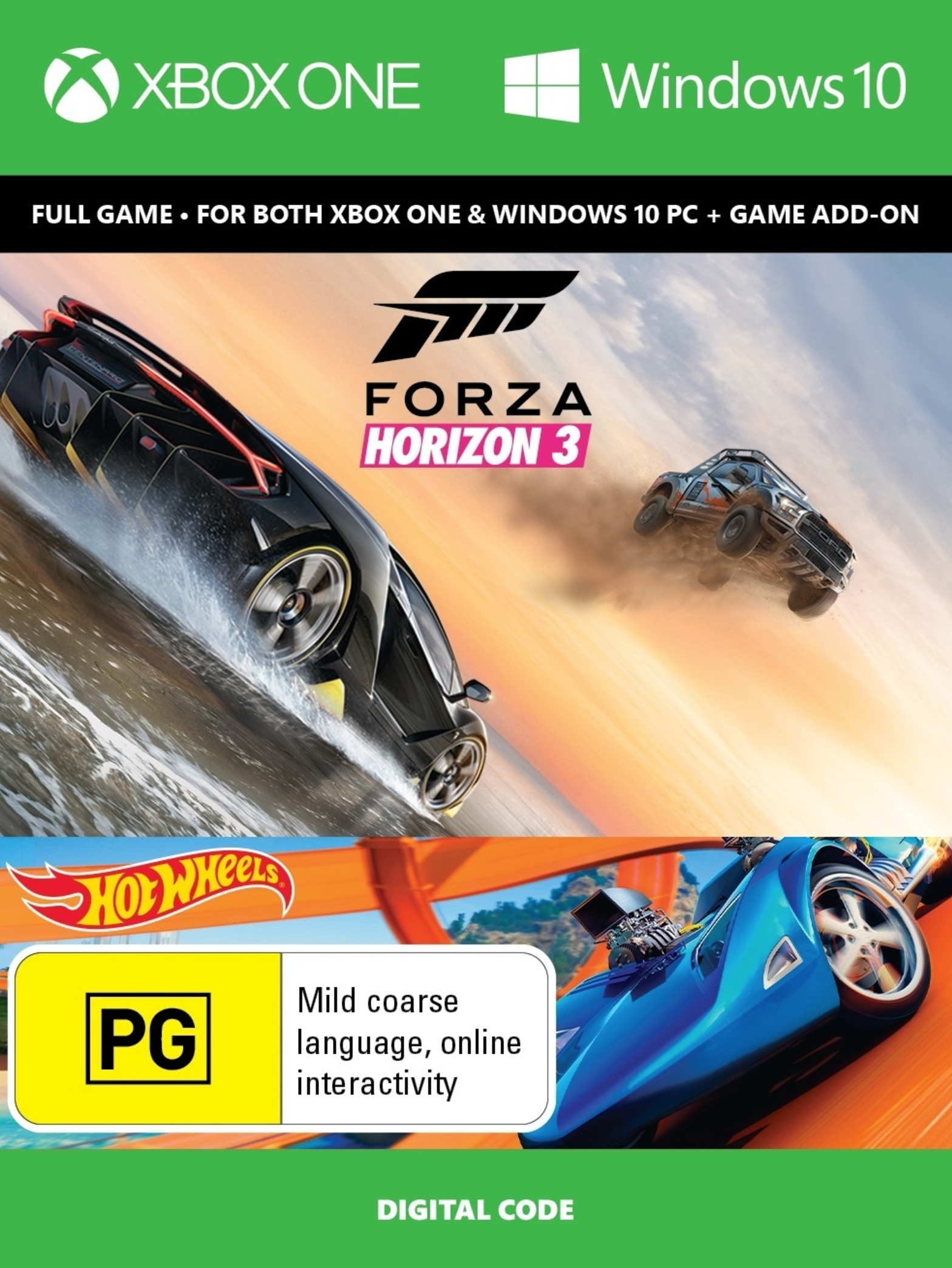 Forza Horizon 3 + Hot Wheels Xbox One/PC