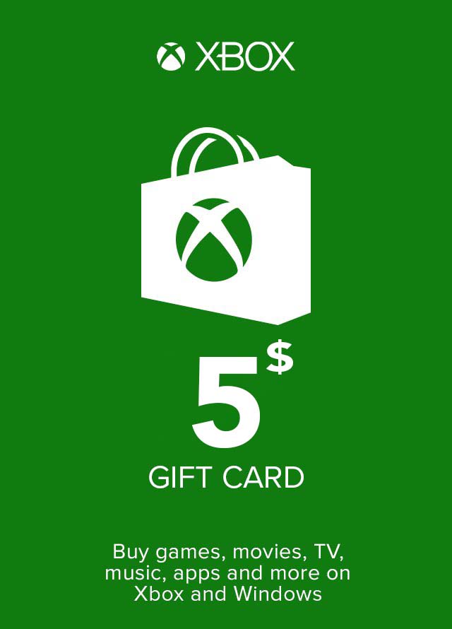 Xbox Gift Card - 5 USD Xbox Gift Card - 5 USD