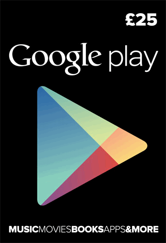 Google Play Gift Card £25 GBP Google Play Gift Card £25 GBP