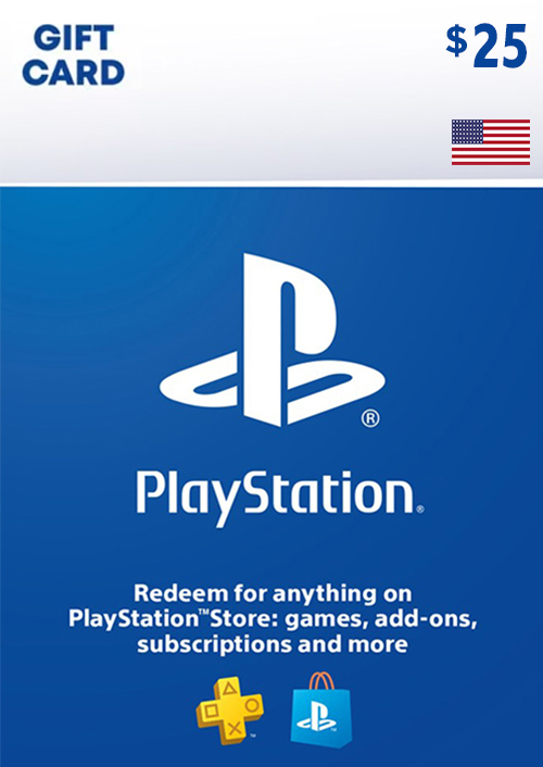 PLAYSTATION STORE GIFT CARD - 25 USD (US) PLAYSTATION STORE GIFT CARD - 25 USD (US)
