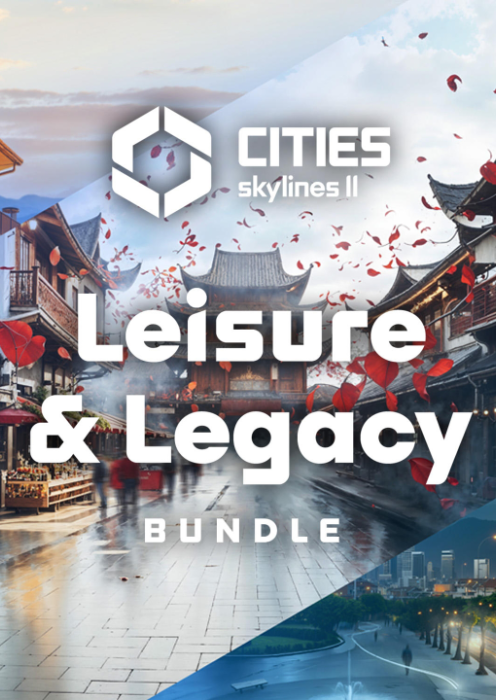 Cities: Skylines II - Leisure & Legacy PC Bundle Cities: Skylines II - Leisure & Legacy PC Bundle