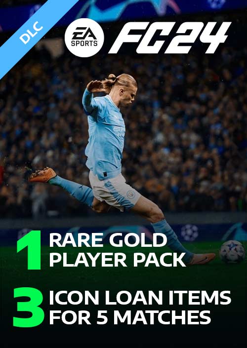 EA FC 24 1 Rare Players Pack & 3 Loan Icon Pack DLC PS5 (Europe & UK) EA FC 24 1 Rare Players Pack & 3 Loan Icon Pack DLC PS5 (Europe & UK)