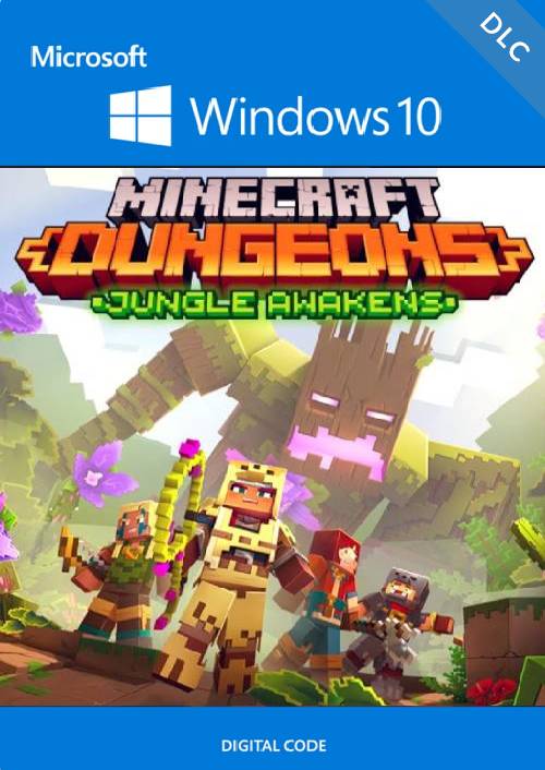 Minecraft Dungeons: Jungle Awakens Windows 10 PC - DLC (UK) Minecraft Dungeons: Jungle Awakens Windows 10 PC - DLC (UK)