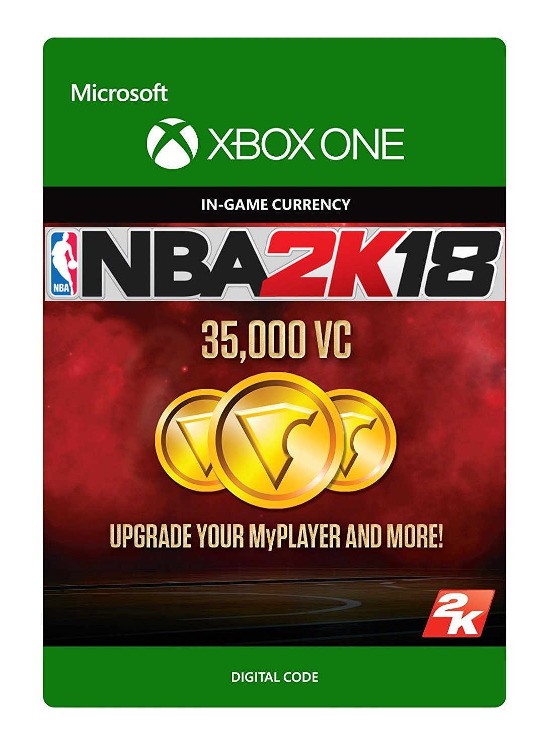 NBA 2K18 35,000 VC (Xbox One) NBA 2K18 35,000 VC (Xbox One)