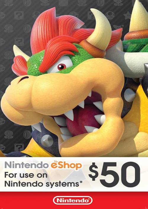 Nintendo eShop Card - 50 CAD Nintendo eShop Card - 50 CAD