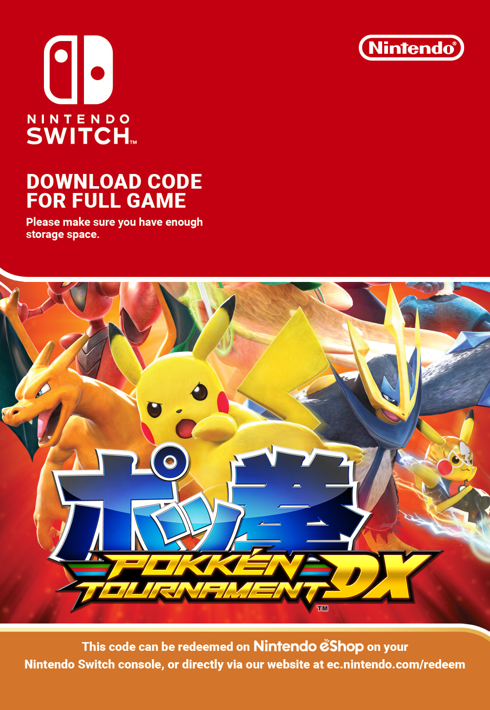 Pokken Tournament DX Switch (EU & UK) Pokken Tournament DX Switch (EU & UK)