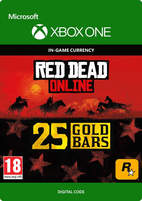 Red Dead Online: 25 Gold Bars Xbox One Red Dead Online: 25 Gold Bars Xbox One