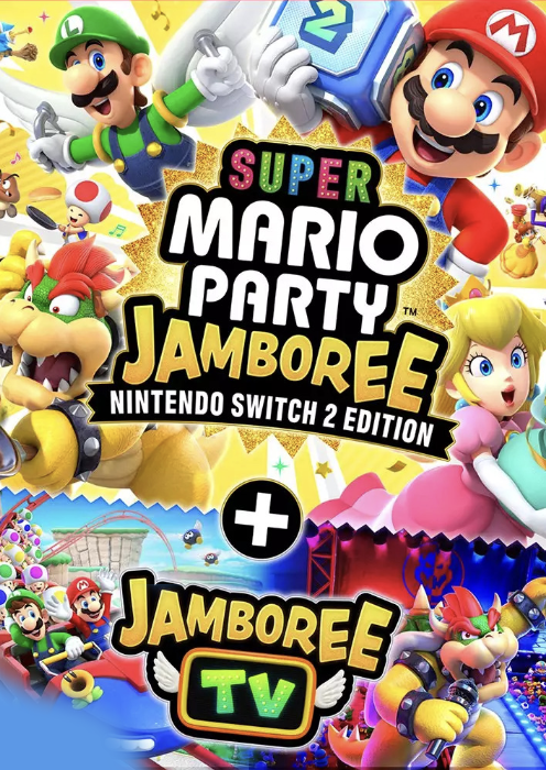 Super Mario Party Jamboree – Nintendo Switch 2 Edition + Jamboree TV Upgrade Pack Switch 2 - DLC (Europe & UK) Super Mario Party Jamboree – Nintendo Switch 2 Edition + Jamboree TV Upgrade Pack Switch 2 - DLC (Europe & UK)