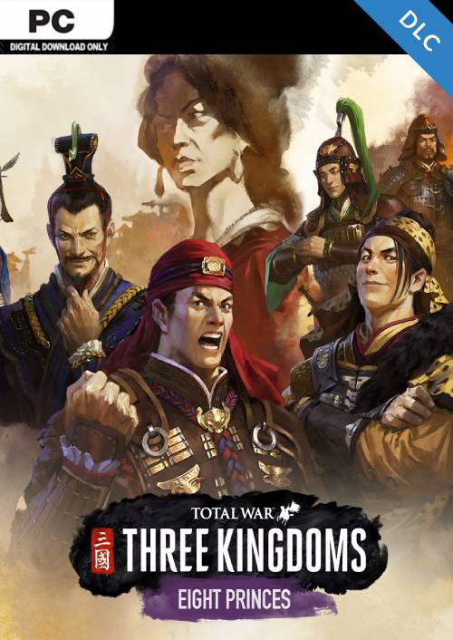 Total War: THREE KINGDOMS PC - Eight Princes DLC (EU & UK) Total War: THREE KINGDOMS PC - Eight Princes DLC (EU & UK)