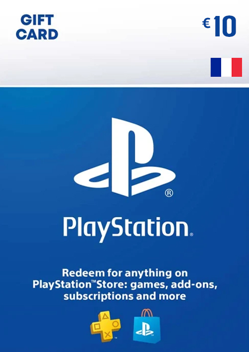 PLAYSTATION STORE GIFT CARD - 10 EUR (FRANCE) PLAYSTATION STORE GIFT CARD - 10 EUR (FRANCE)