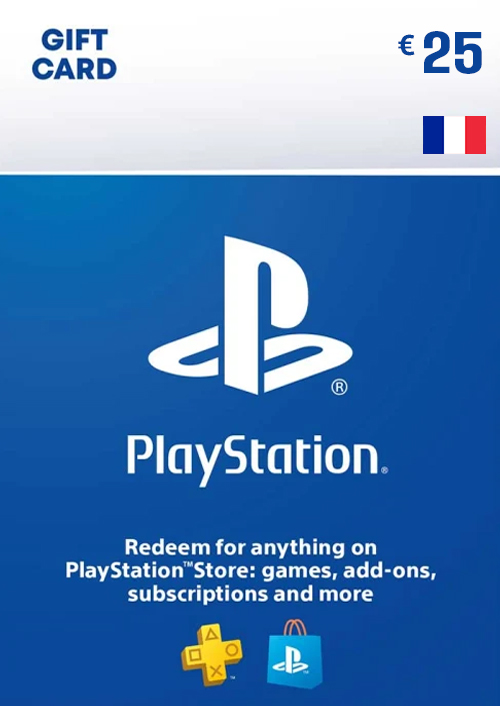Scheda PlayStation Network (PSN) - 25 EUR (FRANCIA) Scheda PlayStation Network (PSN) - 25 EUR (FRANCIA)
